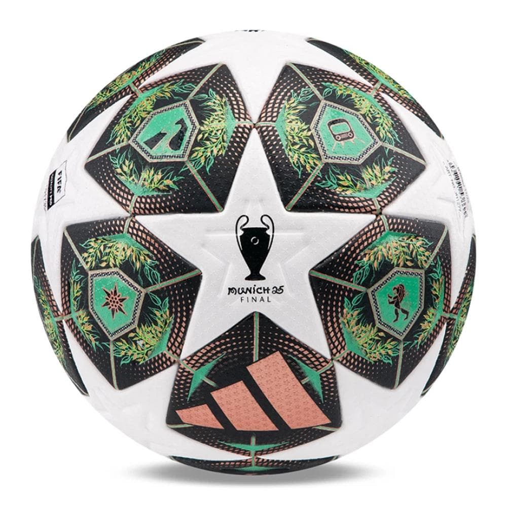 Ballon de Foot Blanc/Vert/Noir JH1279 1