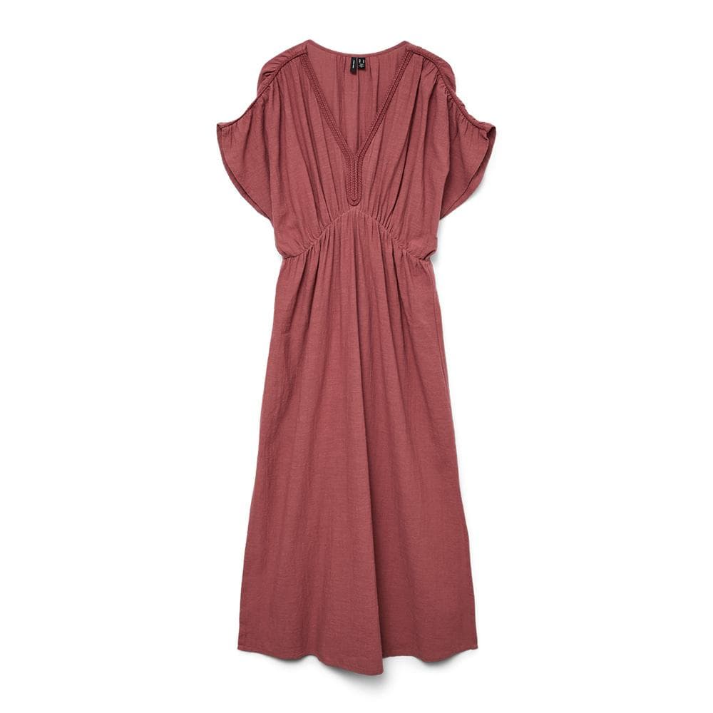 Robe Rose Foncé Femme Vero Moda Marina 2