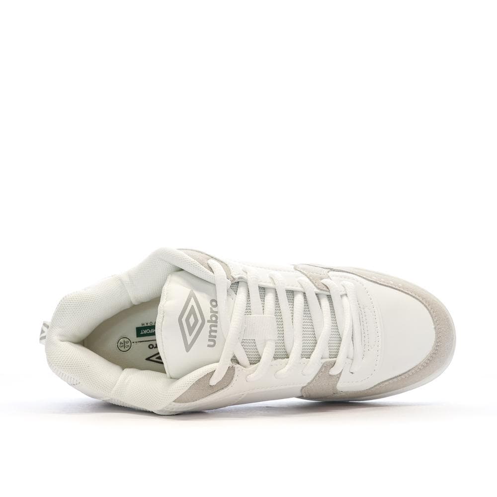 Baskets Blanches/Beiges Homme Umbro Tywen 4