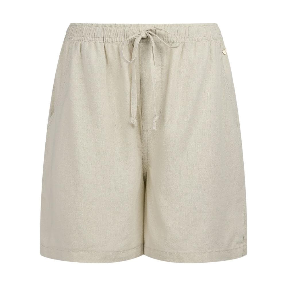 Short en Lin Beige Femme Teddy Smith Jett Linen 1
