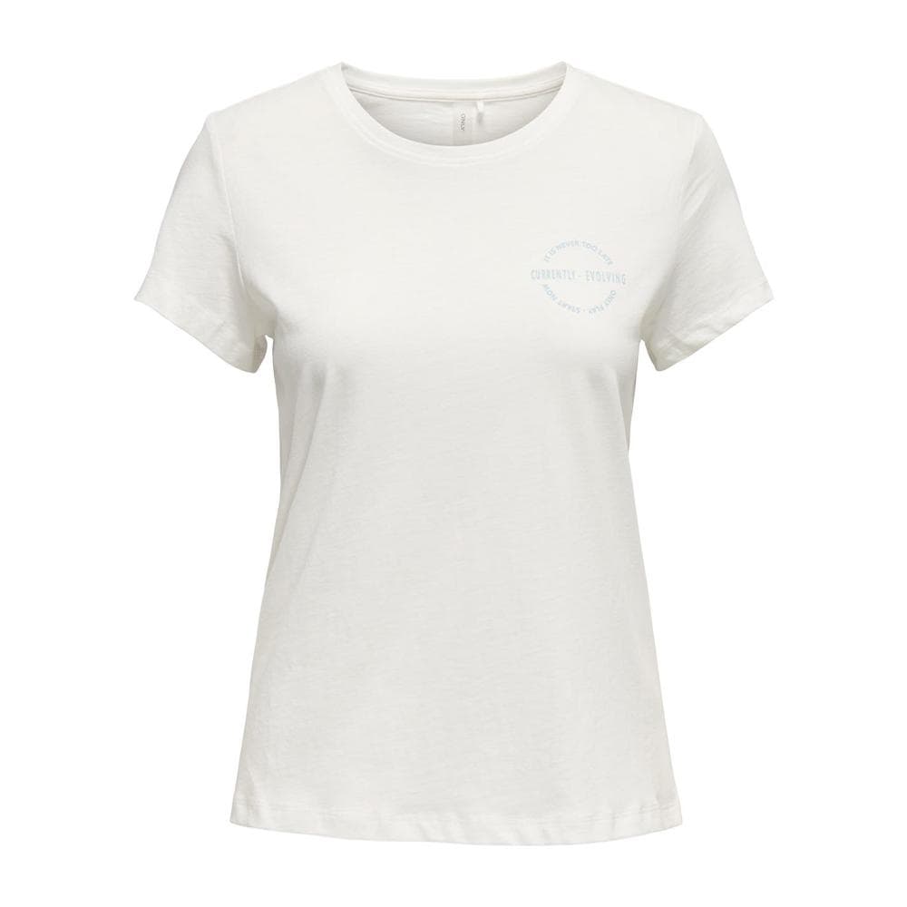 T-shirt Écru Femme Only Pay Life 1
