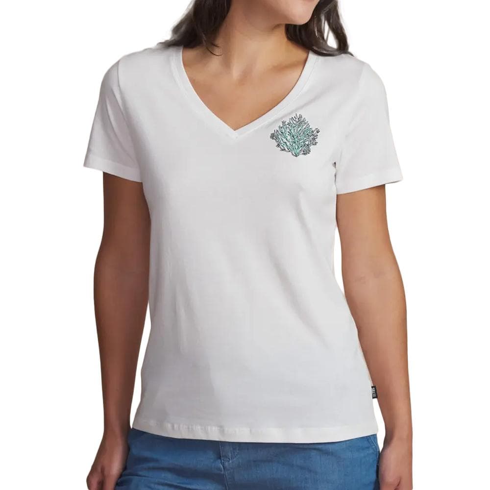 T-Shirt Blanc Femme TBS Arctique Lavande 26 1