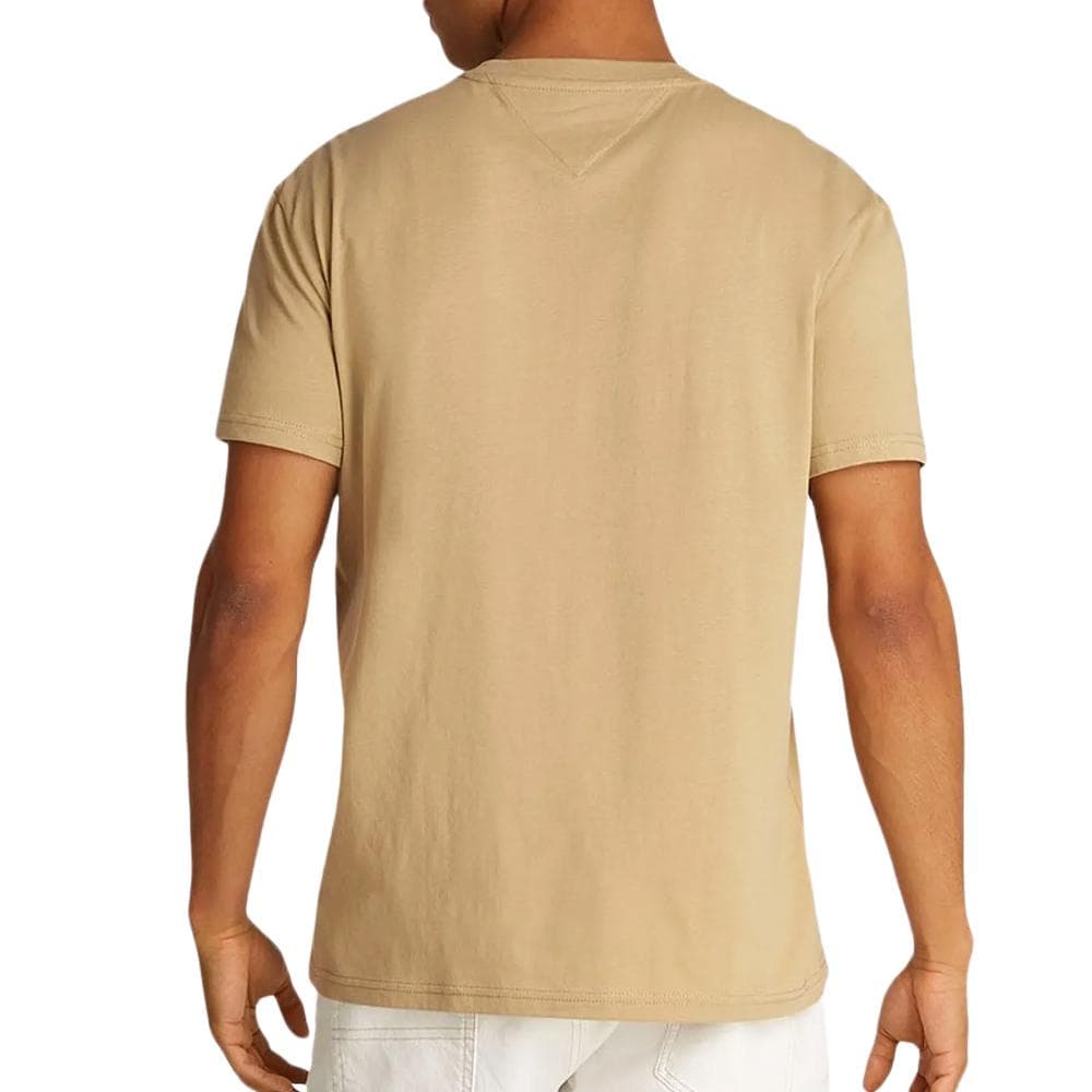T-Shirt Beige Homme Tommy Hilfiger Reg Linearss 2