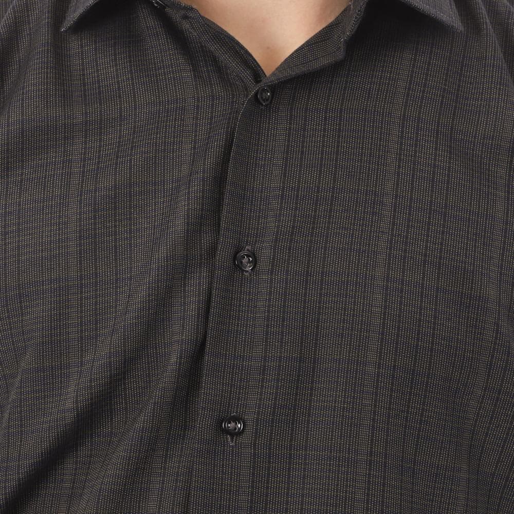 Chemise Noir/Kaki Homme Saint-Hilaire 204 3