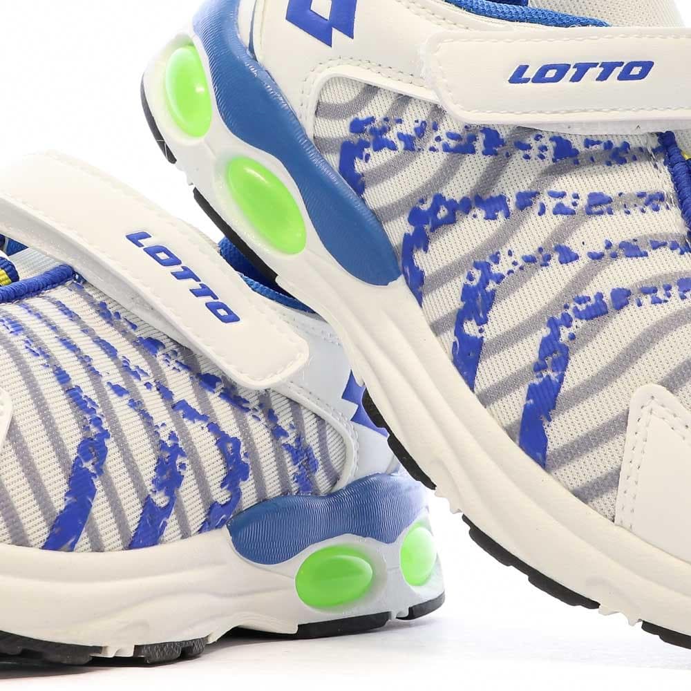 Baskets Blanc/Bleu Garçon Lotto Sienne 7