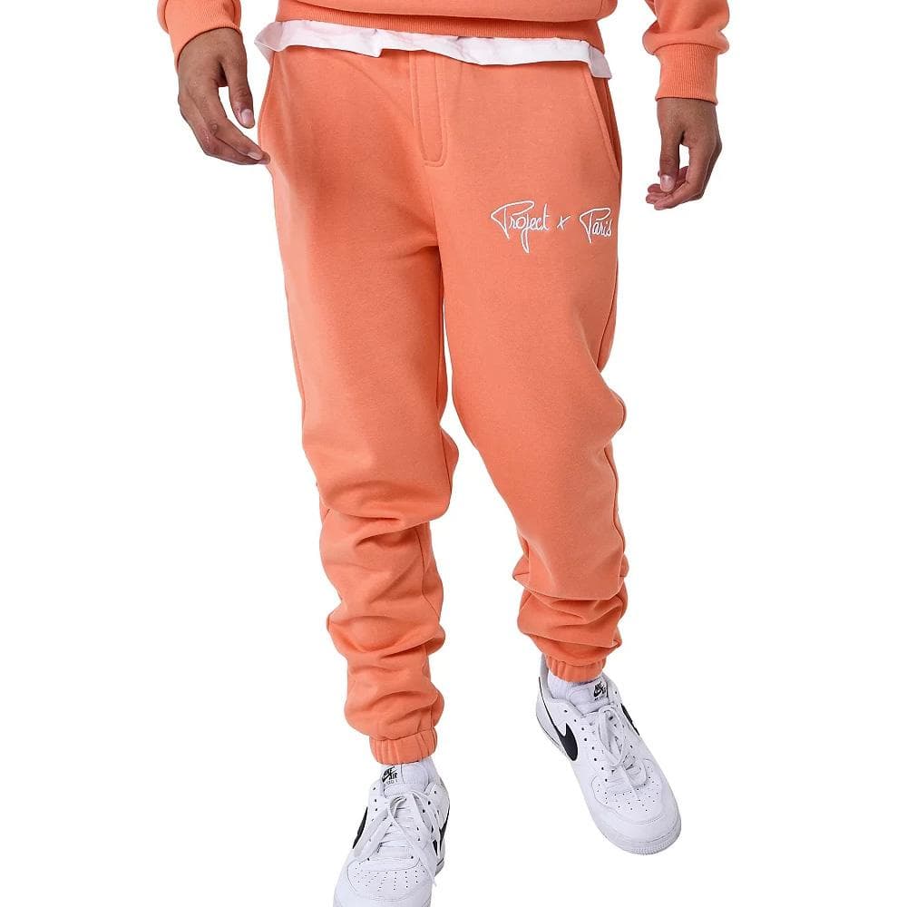 Jogging Orange Homme Project X Paris Basic 1
