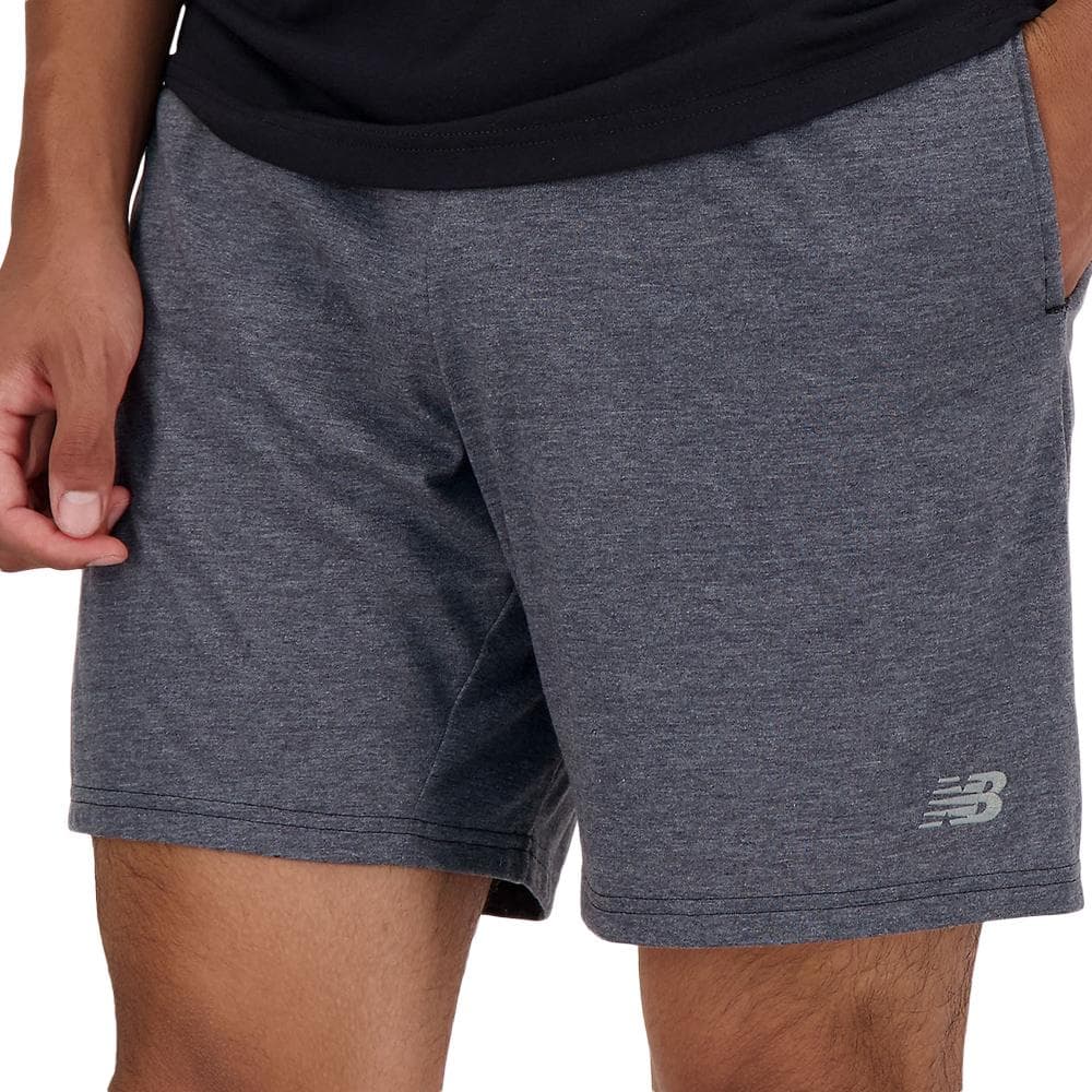 Short Gris Foncé Homme New Balance Essentials73 1