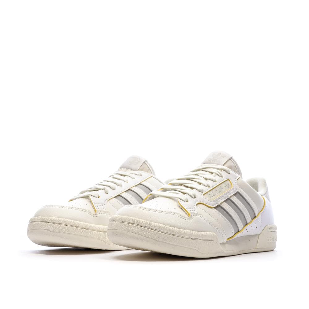 Baskets Blanches/Grises Homme Adidas Continental 80 6