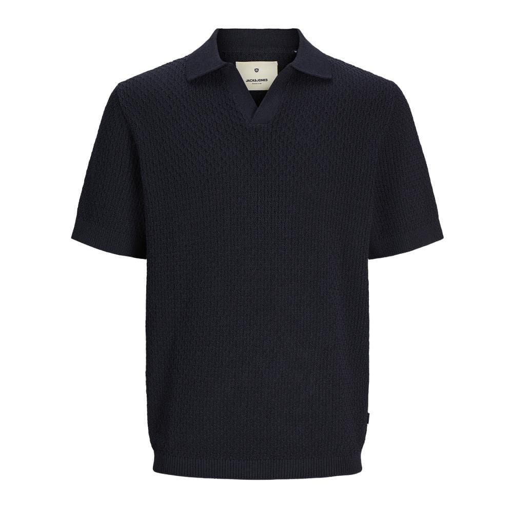 Polo Noir Homme Jack & Jones Paulin 1