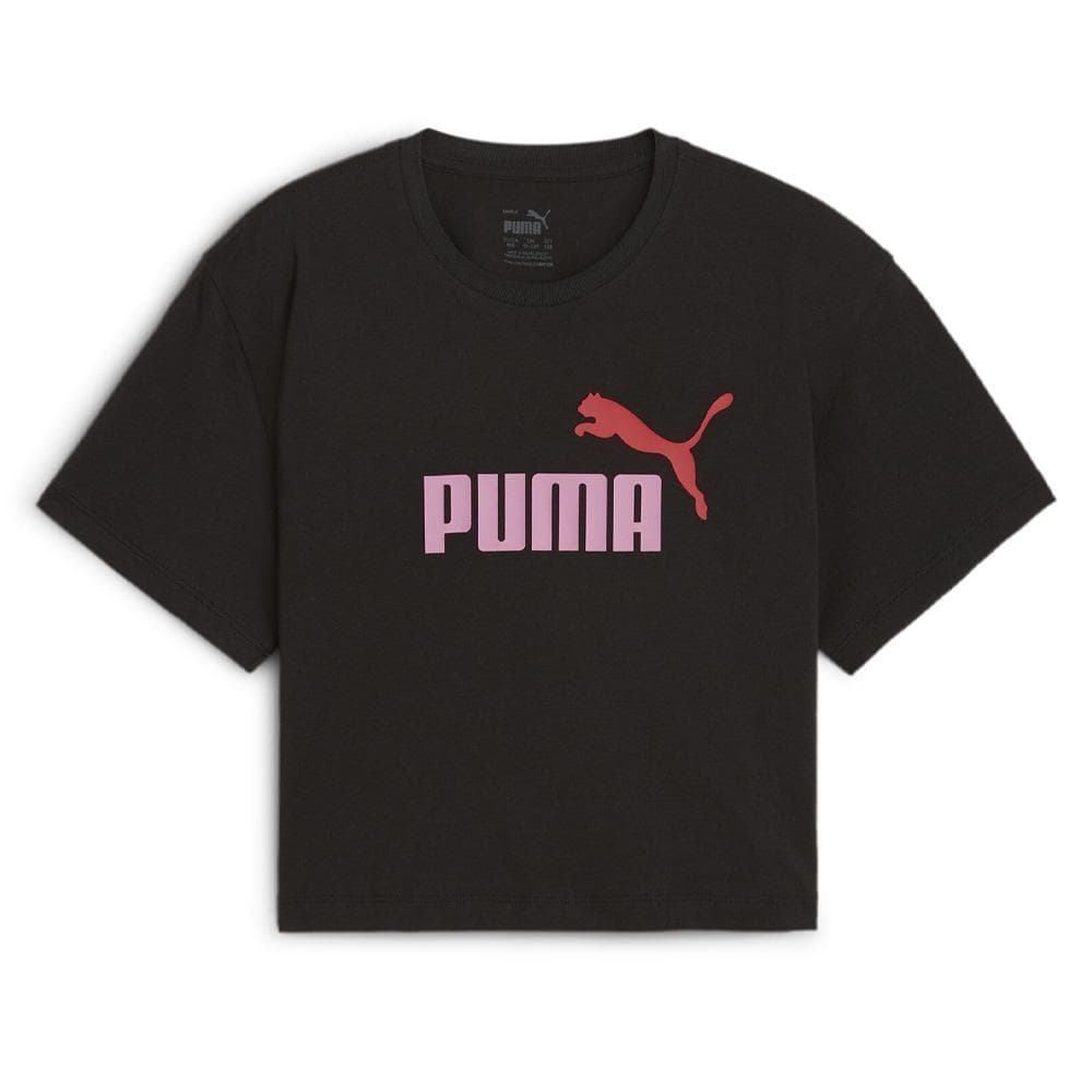Crop top Noir/Rose Clair Fille Puma 845346 1