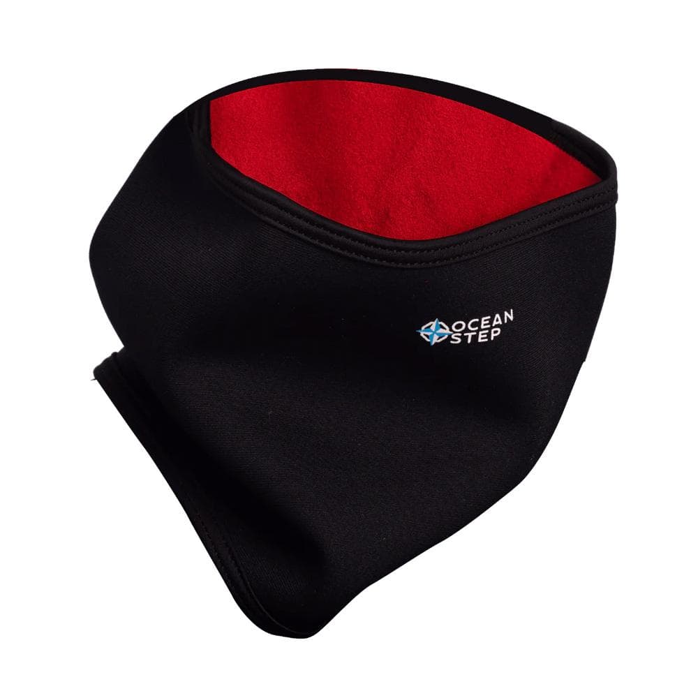 Cache cou Noir/Rouge Homme Polar Ocean Step Tube 1.5mm 2