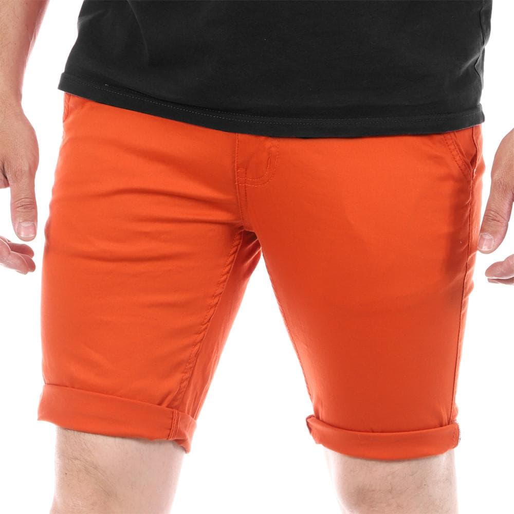 Short Orange Homme American People Most 1
