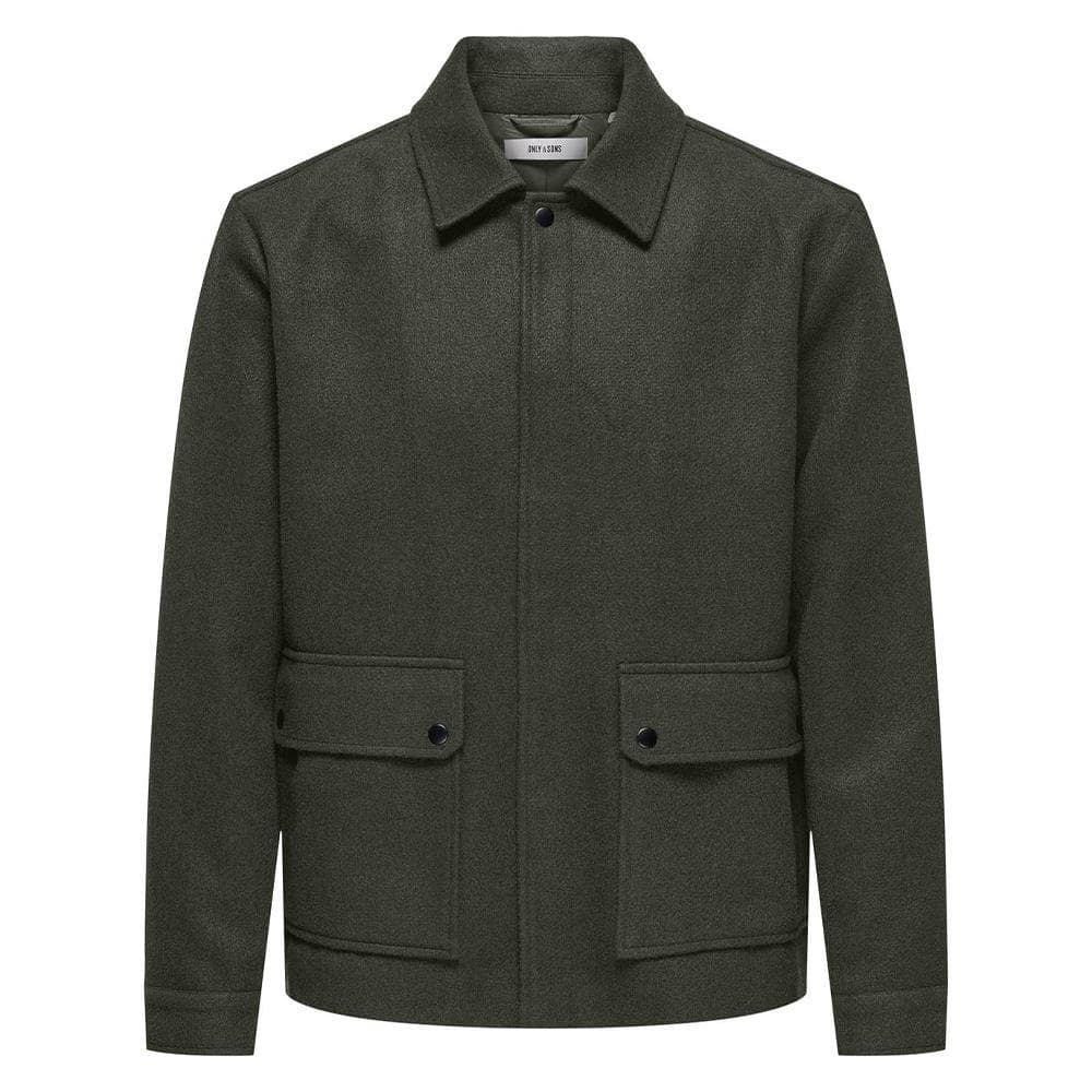 Veste Verte Homme Only & Sons Ponnor 1