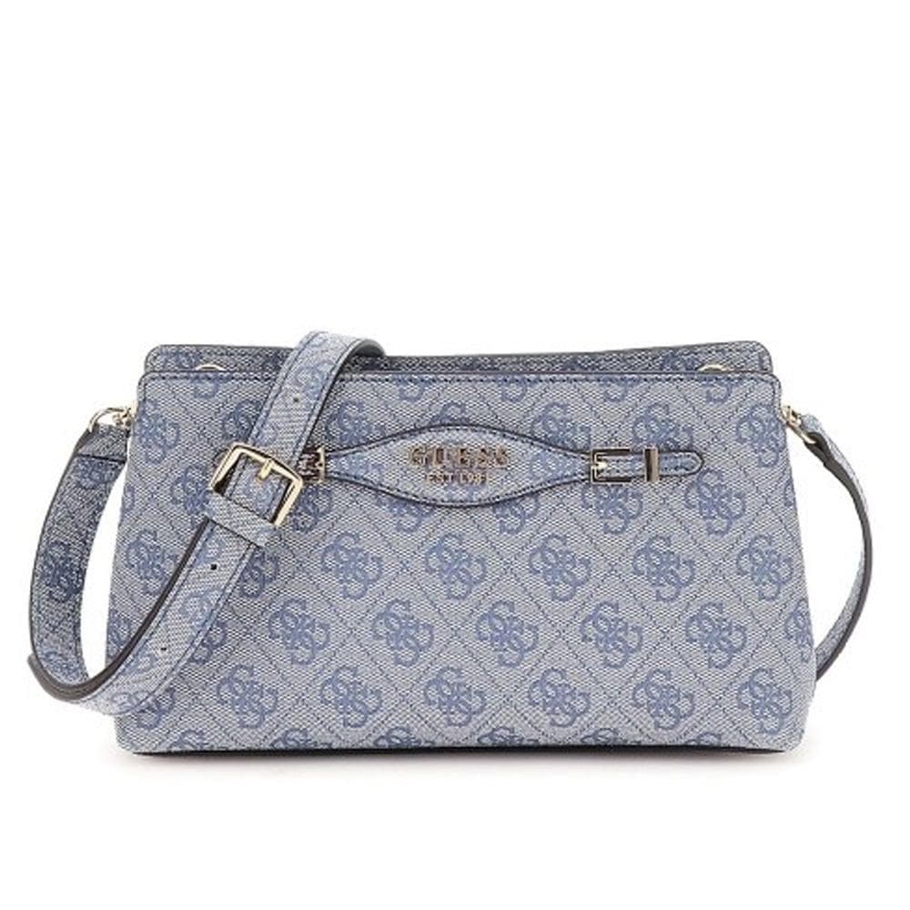 Sac à Bandoulière Bleu Femme Guess Katya 1