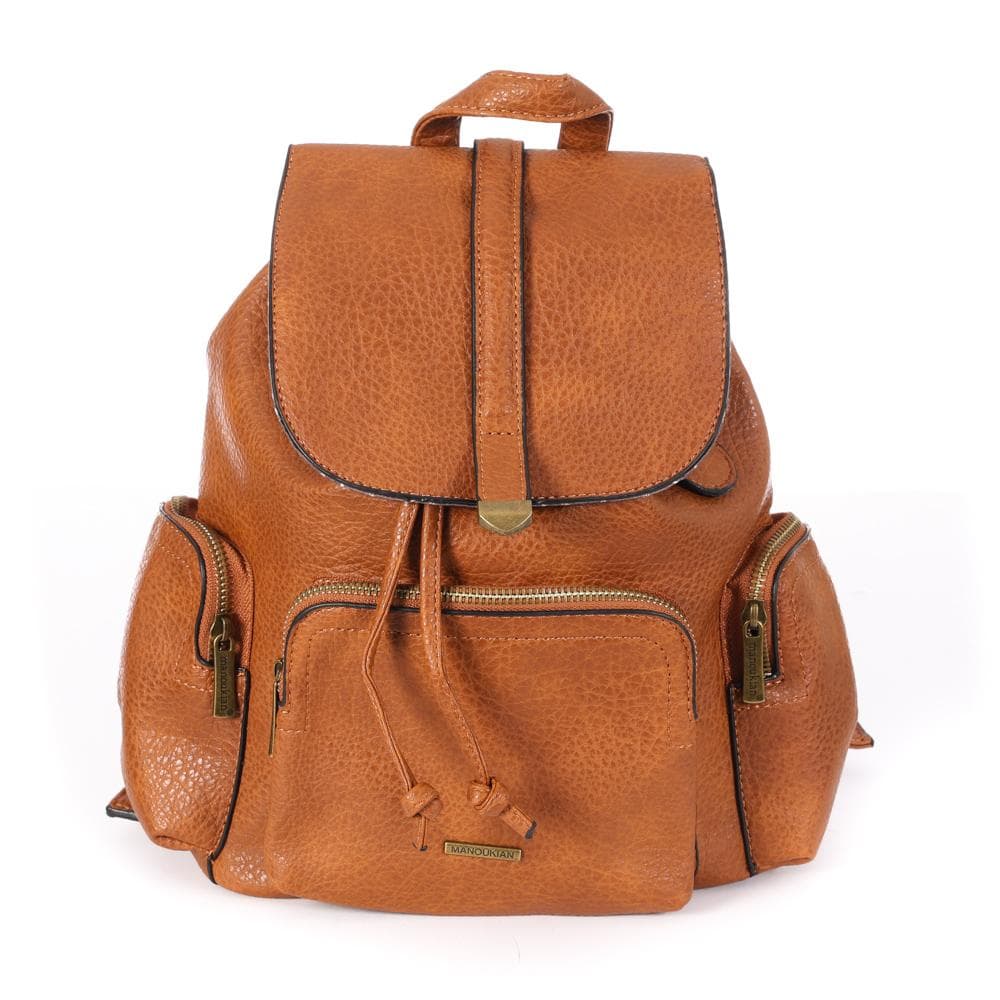 Sac à Dos Camel Femme Manoukian Soho 1
