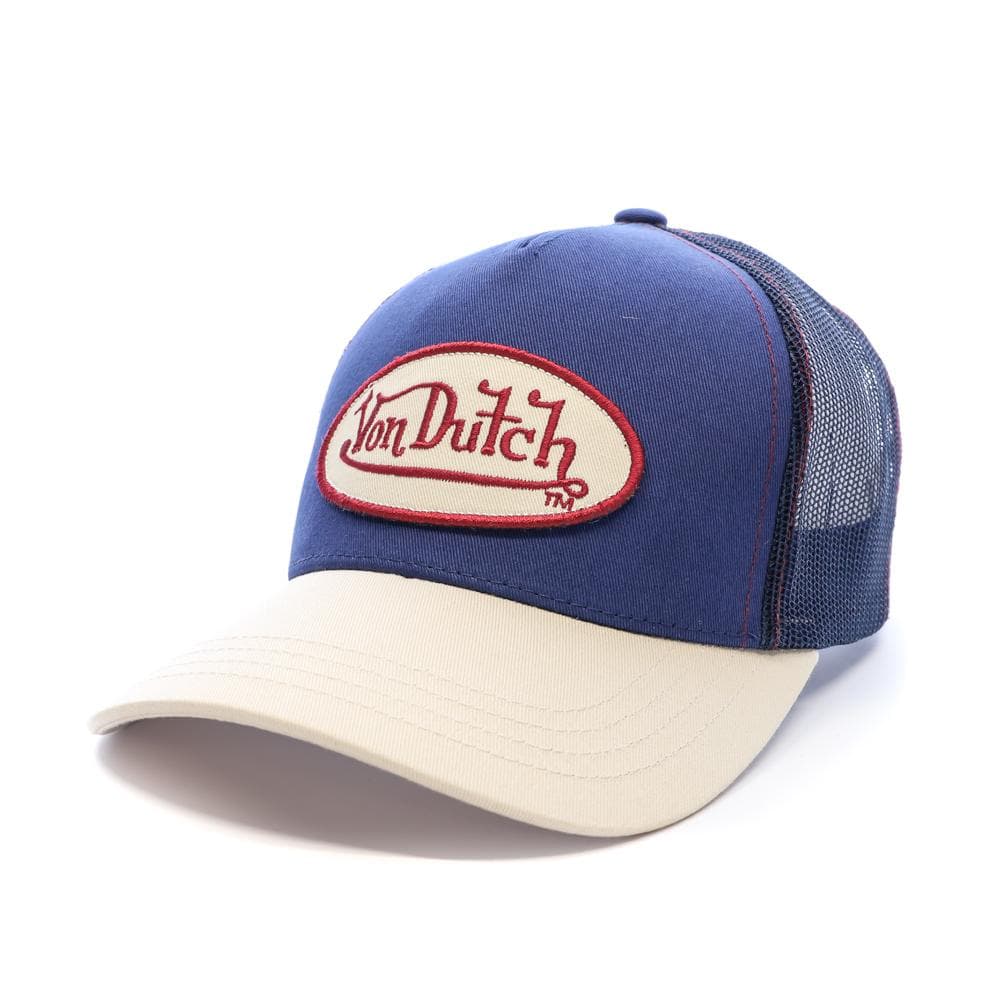 Casquette Marine/Beige/Bordeaux Homme Von Dutch Ahig 1