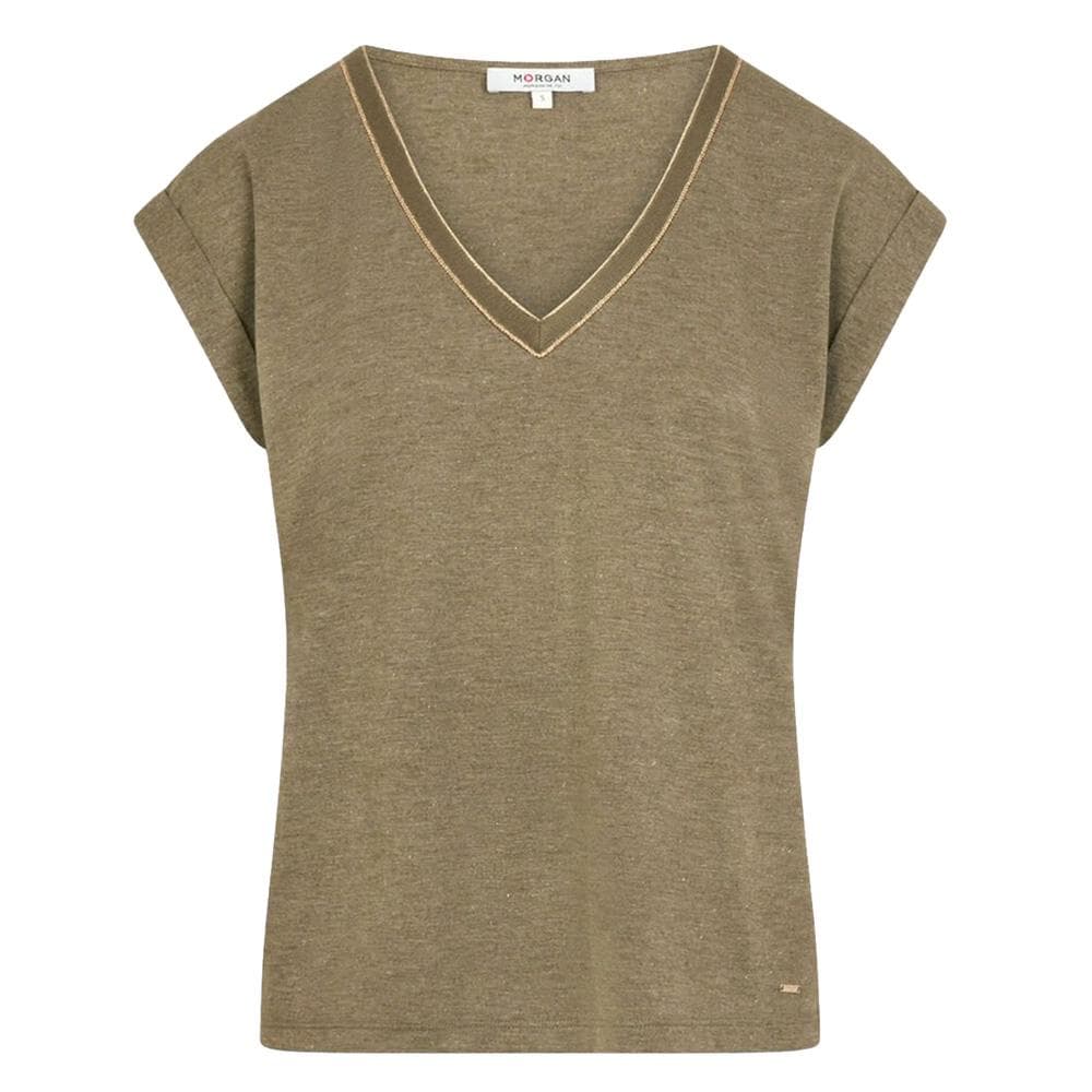 T-Shirt Kaki Femme Morgan Fantaisie 3
