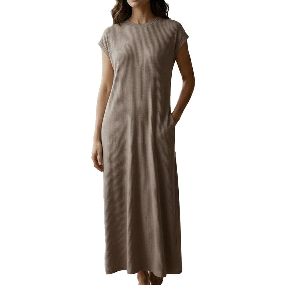 Robe Marron Femme Vero Moda Phoenixy 1