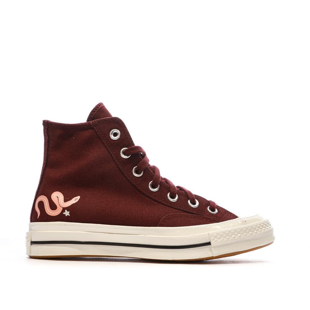 Baskets Bordeaux Femme Converse Chuck 70 A09164C 2