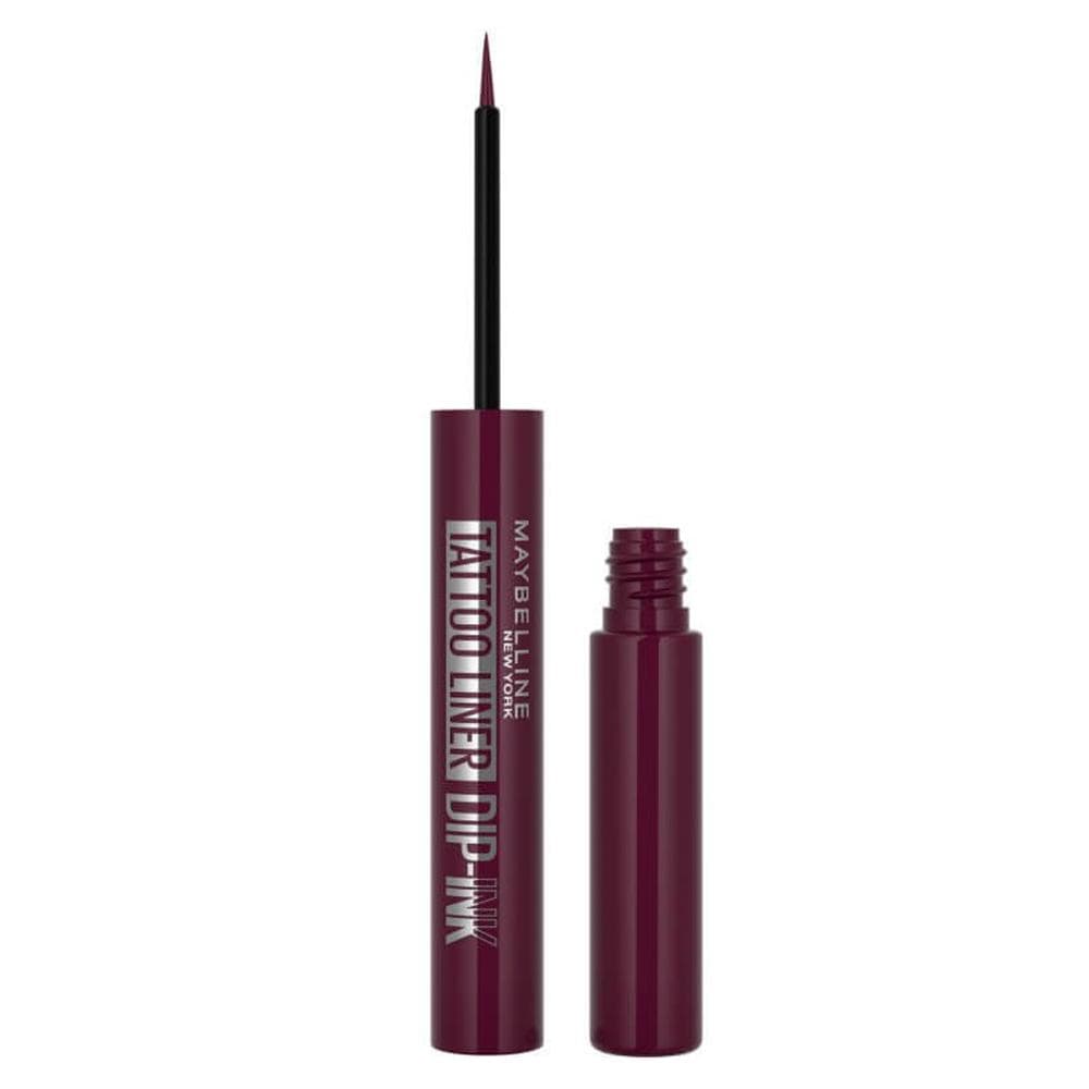 Eyeliner Liquide Tattoo Liner Dip-Ink Gemey Maybelline 103 Burgendy Boost 1