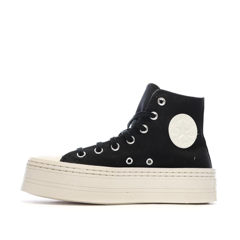 Baskets Noires Femme Converse All Star Modern Lift Platform 1