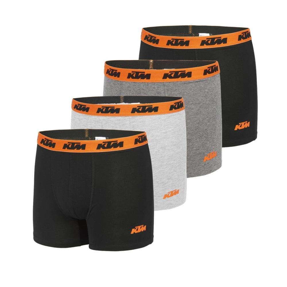 x4 Boxers Noirs/Oranges Homme KTM ASS2 1