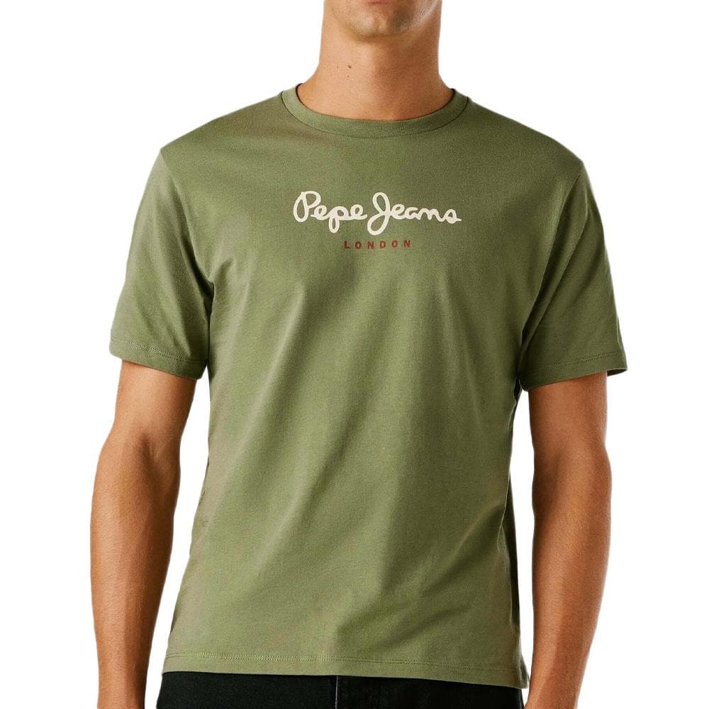T-Shirt Vert Homme Pepe jeans Eggo 1