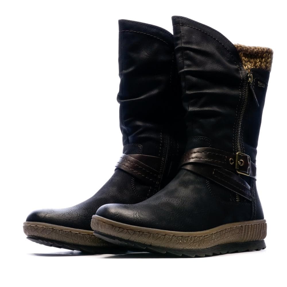 Bottes Noires Femme Relife Cortalie 6