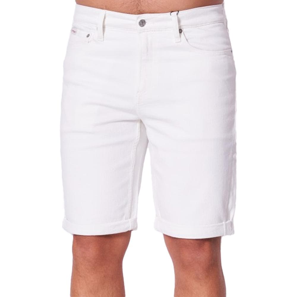 Short Jean Blanc Homme Calvin Klein Jeans Slim 1