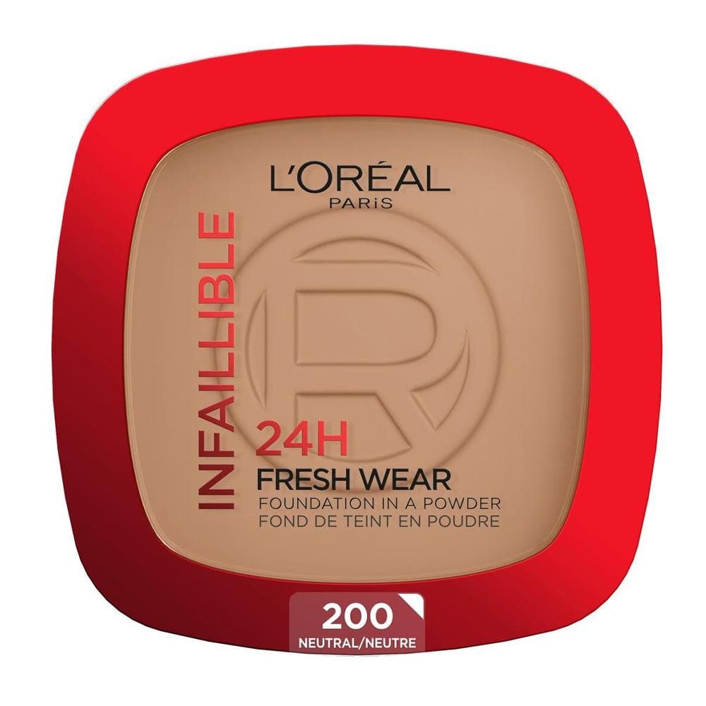 Infaillible 24H Fresh Wear Fond de Teint en Poudre L'Oréal Paris 200 Sable Doré 1