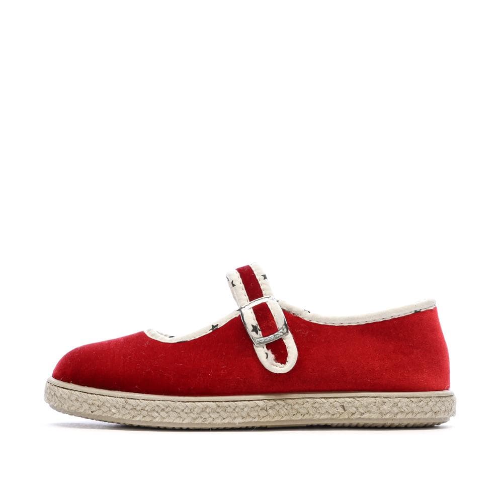 Chaussons Rouge Fille Pare Gabia Maite 1