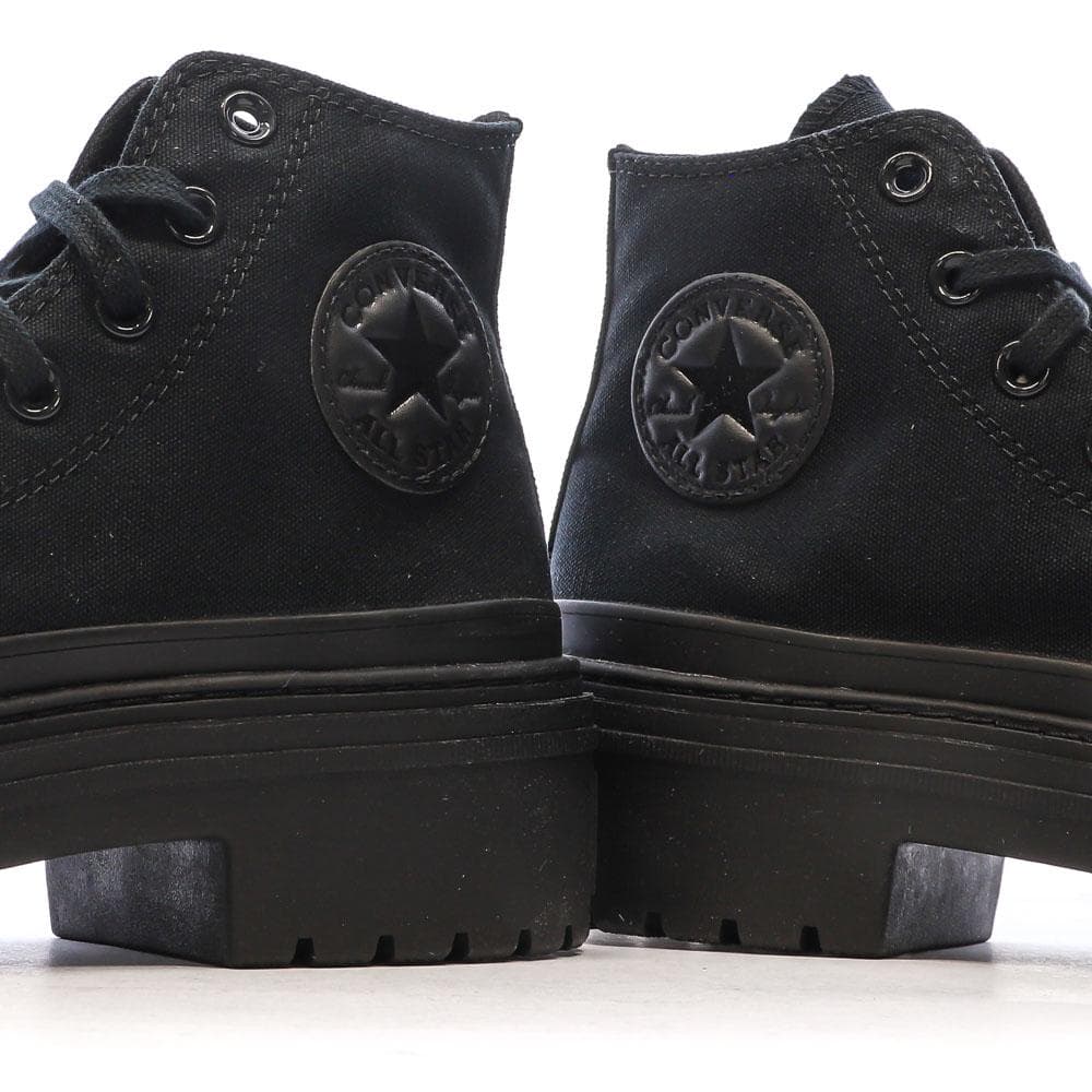 Baskets Noires Femme Converse All Star Lugged 7
