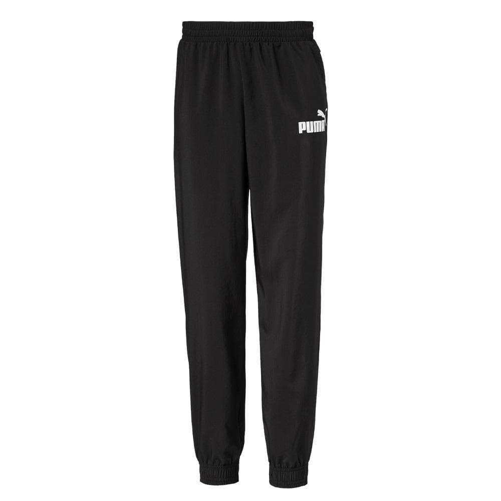 Jogging Toile Noir Garçon Puma blk 1