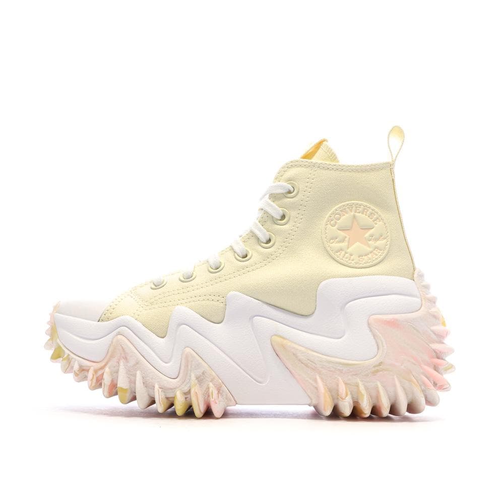 Baskets Jaunes/Roses/Blanches Femme Converse Run Star 1