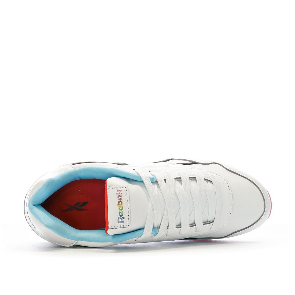 Baskets Blanc/Rose Fille Reebok Royal 4