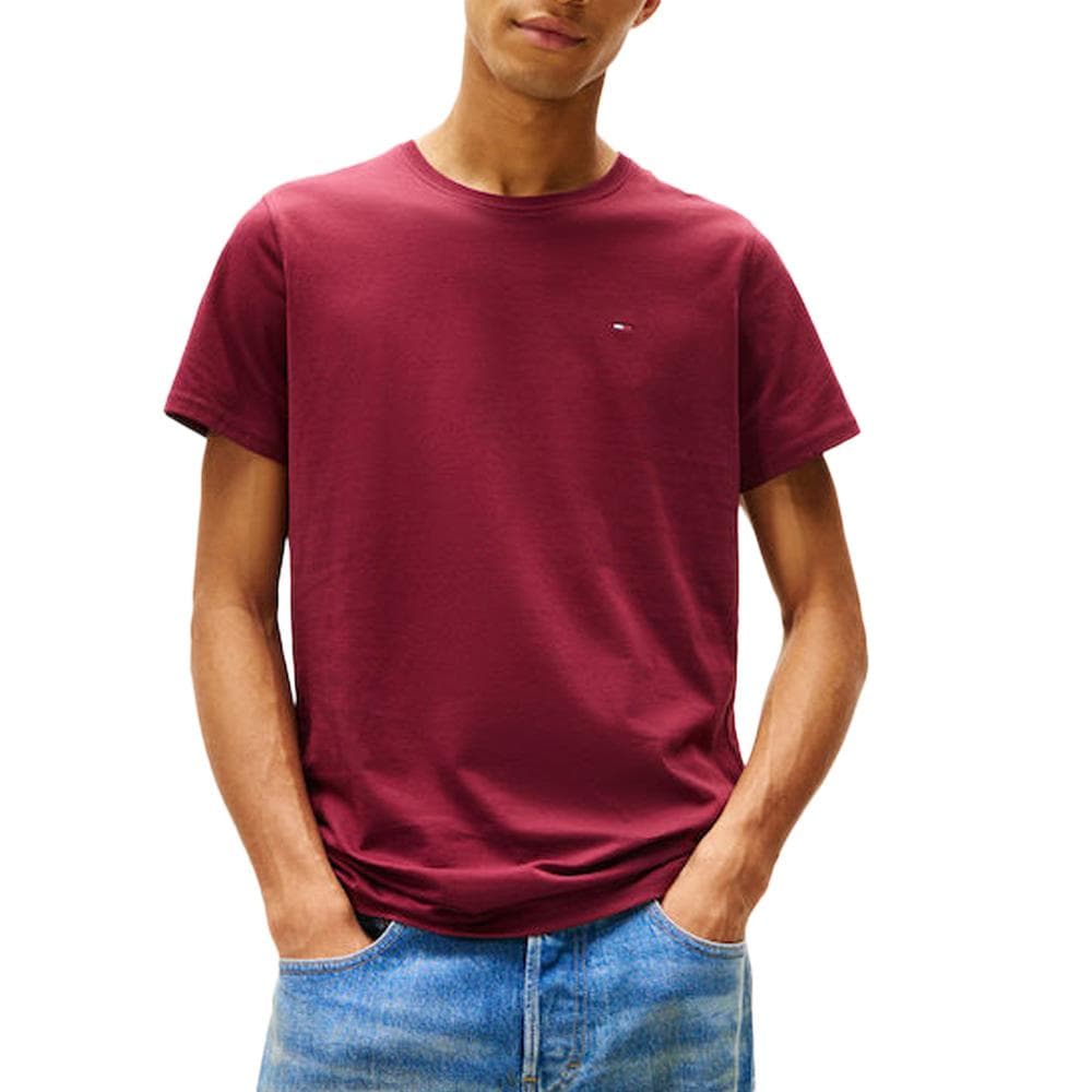 T-Shirt Bordeaux Homme Tommy Hilfiger Jerseys 1