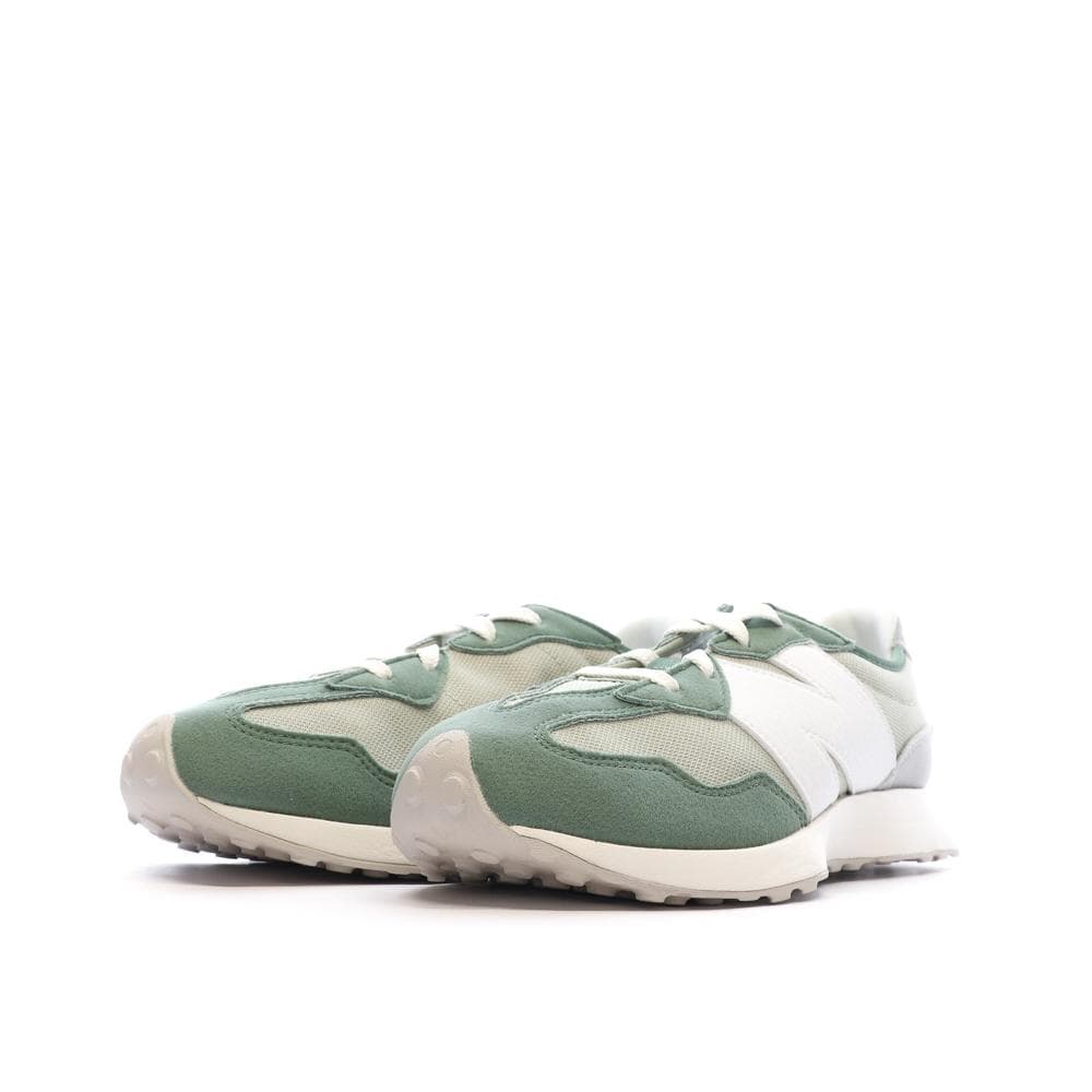 New Balance 327 Baskets Vertes/Grises Garçon WS327MT 6