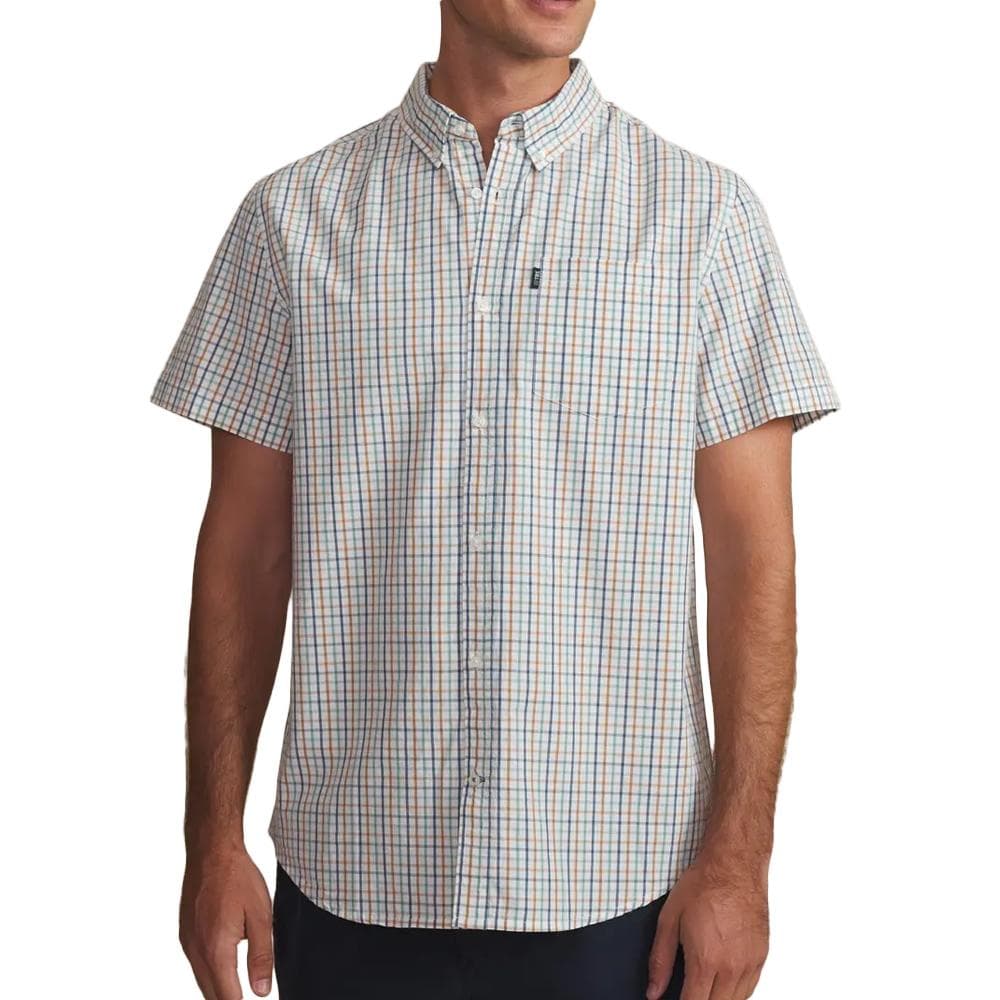 Chemise Blanc/Vert Homme TBS TIMMYCHA 1