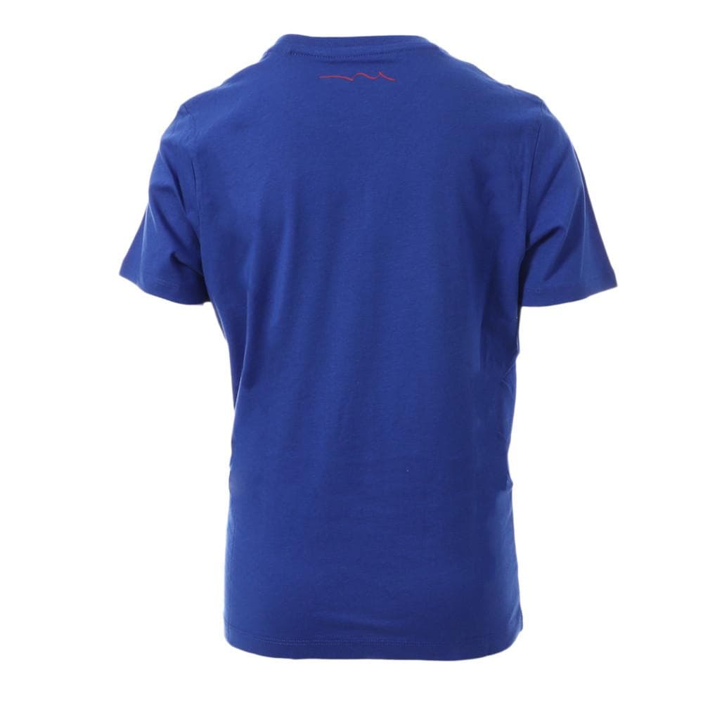 T-shirt Bleu Garçon Teddy Smith 61007414D 2