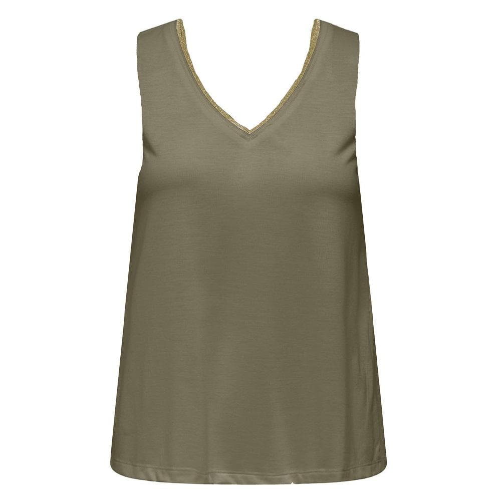 Débardeur Vert Femme JDY Lurex 1