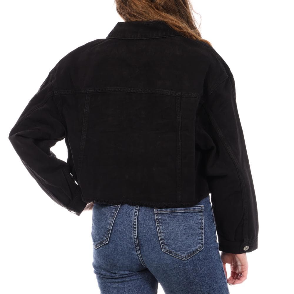 Veste en Jean Noir Femme Jennyfer VROPY 2