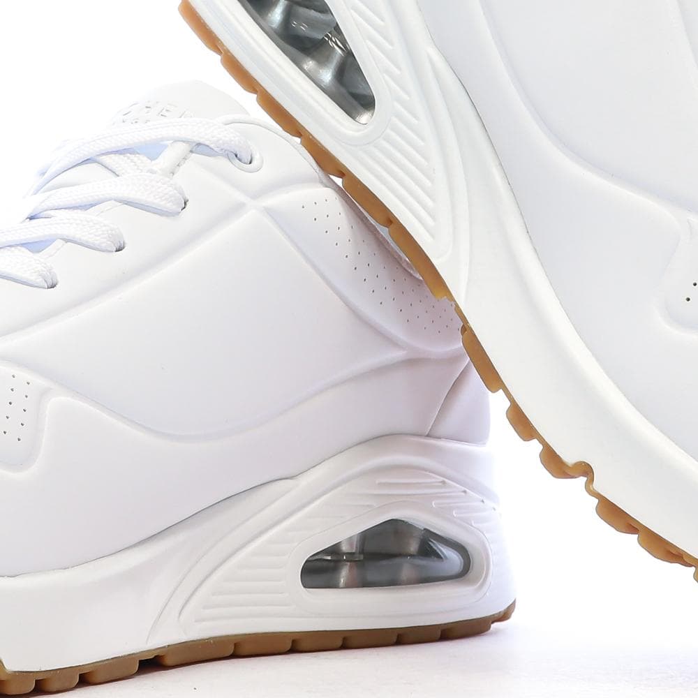 Baskets Blanches Femme Skechers Uno Stand On Air 7