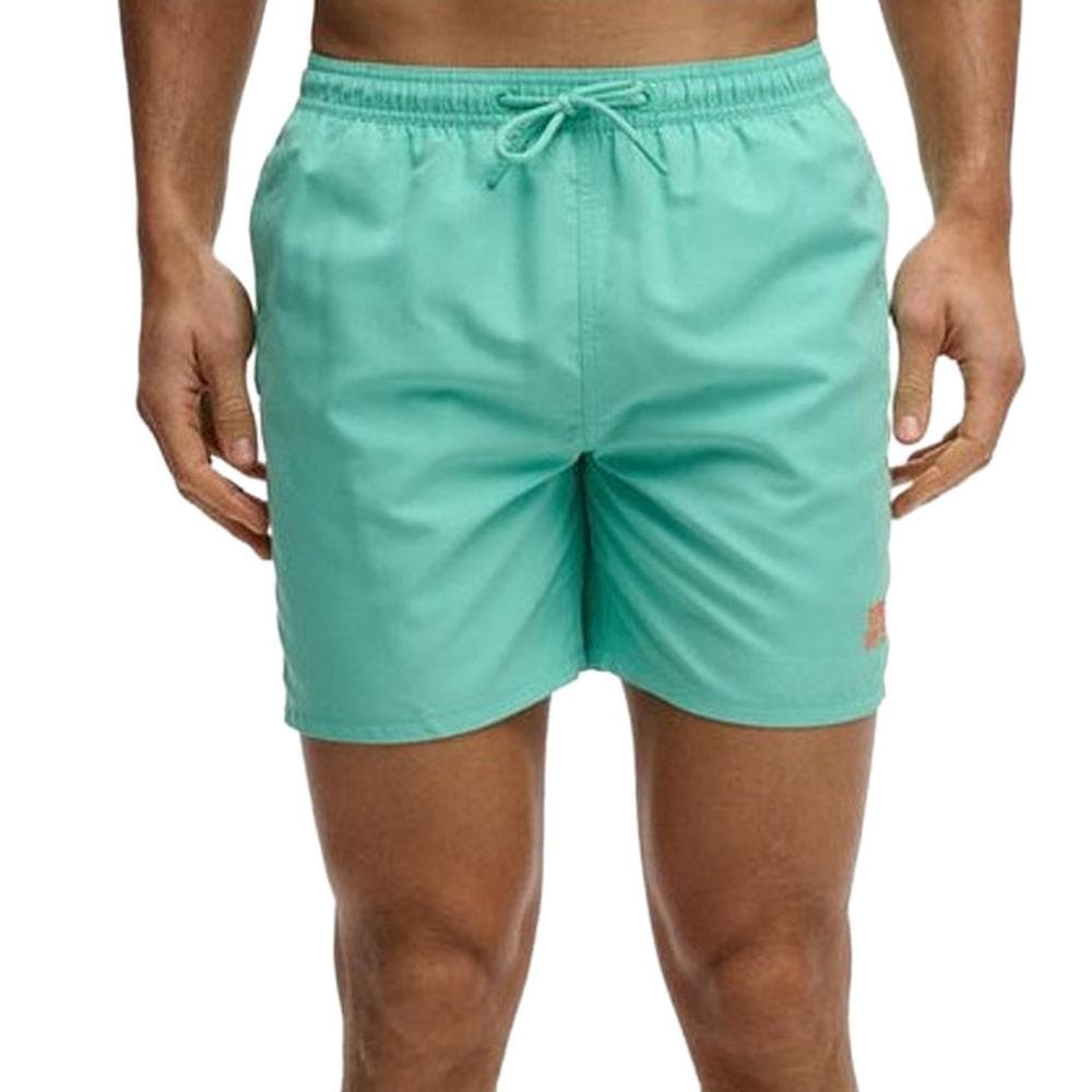 Short de bain Turquoise Superdry Essential 16 Swim 1