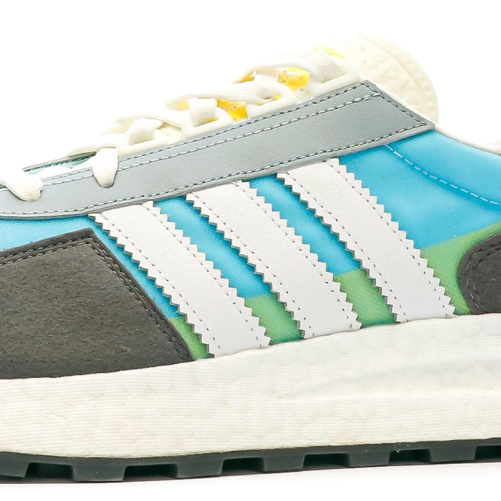 Baskets Grise/Bleu Homme ADIDAS Retropy E5 7