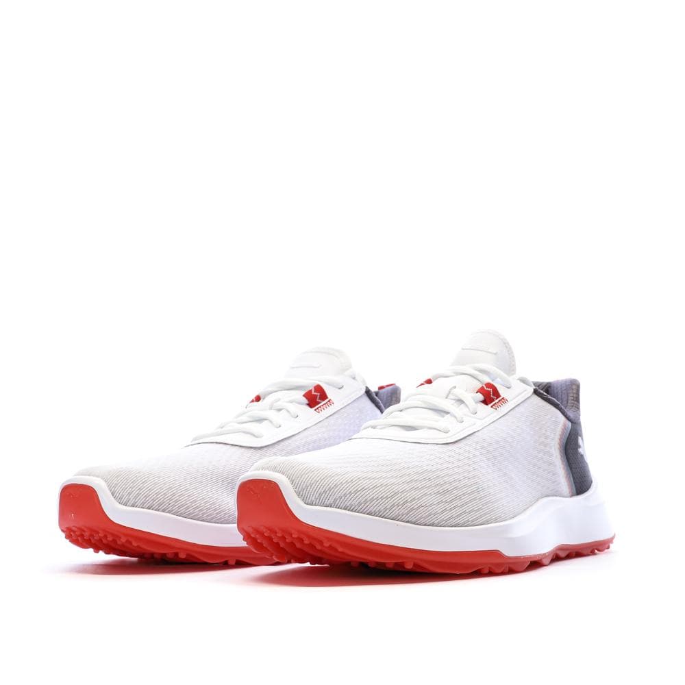 Chaussures de golf Blanc/Rouge Homme PUMA Fusion Crush Sport 6