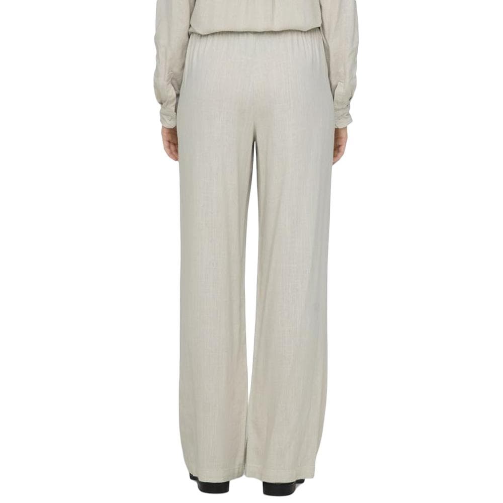Pantalon fluide Écru Femme JDY Caya 2