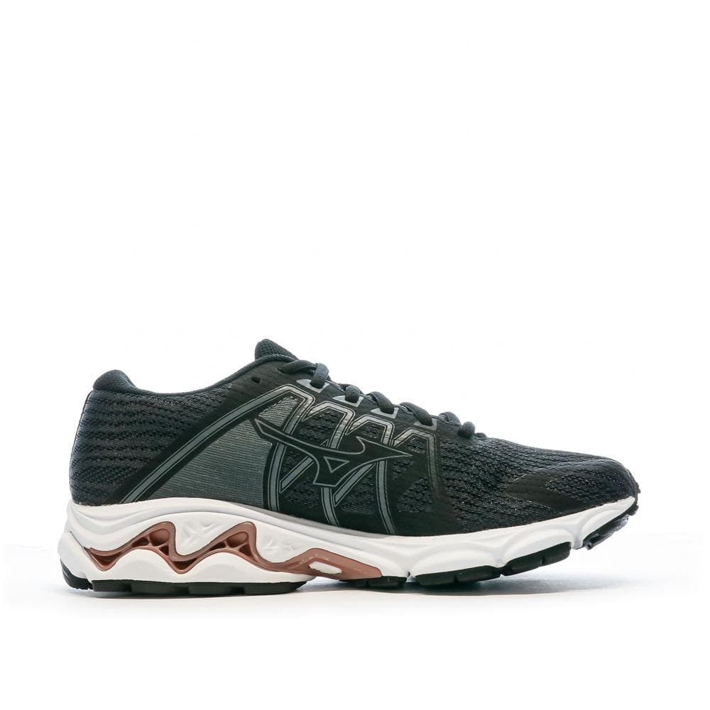 Chaussures de running Noires Femme Mizuno Wave Equate 2