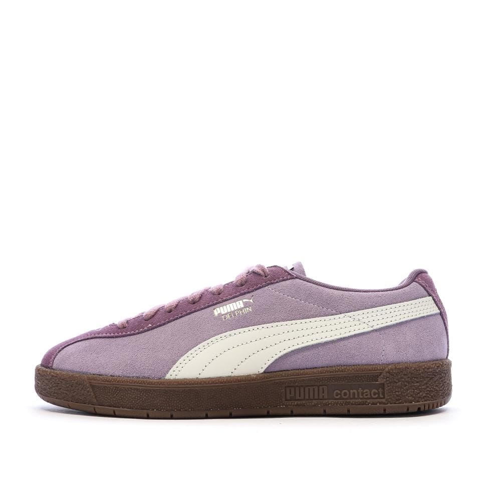 Baskets Violettes/Grises Clair Femme Puma Delphin 1