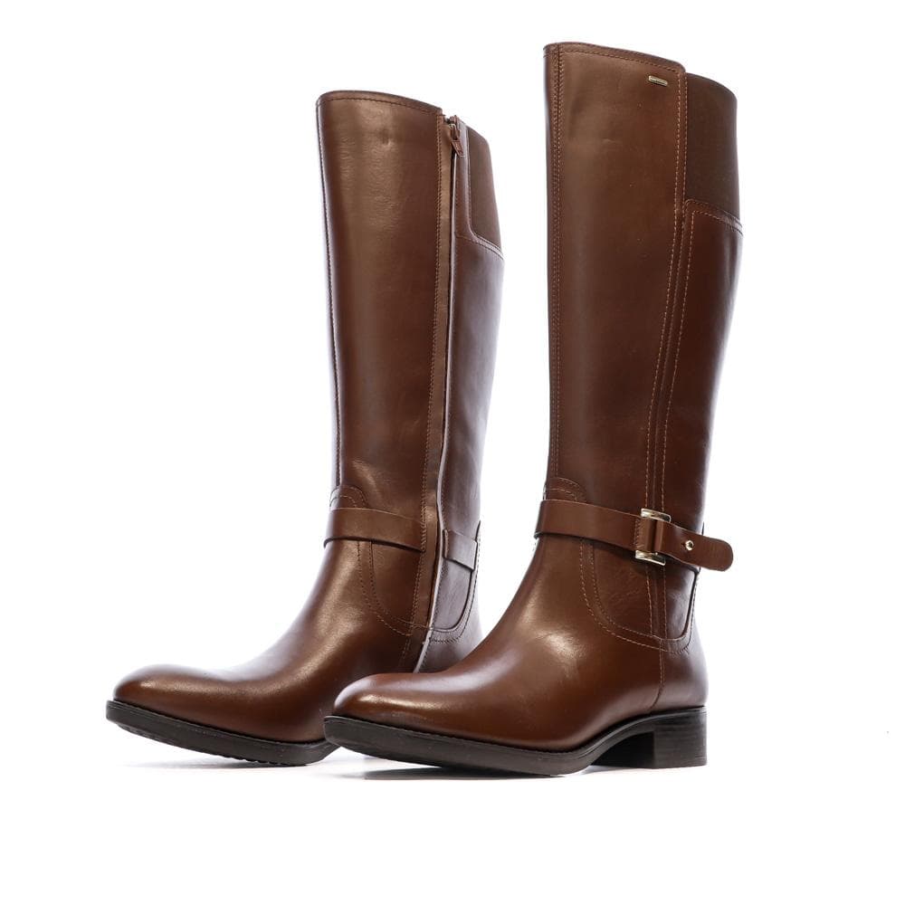 Bottes Marron Femme Geox Felicity 4