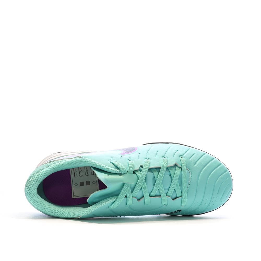 Chaussures de Foot Turquoise Enfant Nike Legend 10 Academy TF 4